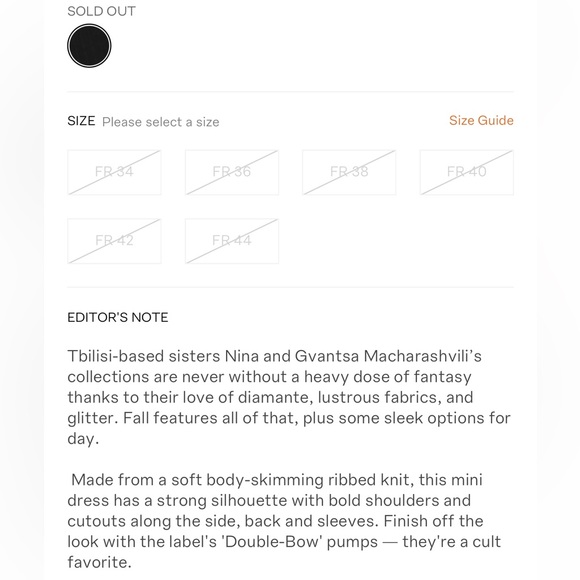 MACH & MACH Crystal-Embellished Cutout Ribbed-Knit Mini Dress - Picture 12 of 13